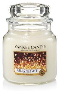 Vonná svíčka Yankee Candle All Is Bright classic střední 411g/90hod