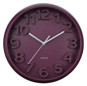 Designové nástěnné hodiny 6052PU Karlsson 33cm