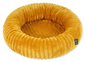 Pelíšek pro psa v hořčicové barvě ø 70 cm Dog Fantasy Stripe – Plaček Pet Products