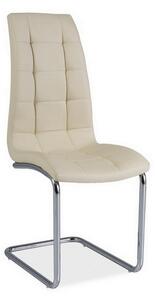 VÝPRODEJ Jídelní židle HEAS H-103, 102x42x43, krémová
