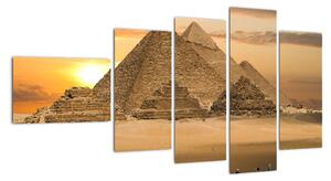 Obraz pyramid (110x60cm)