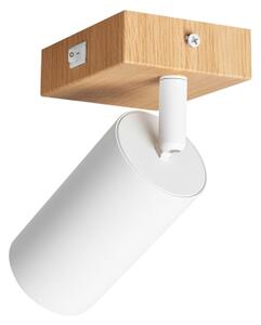 Brilagi - Nástěnné bodové svítidlo SELE 1xGU10/30W/230V bílá/dekor dubu