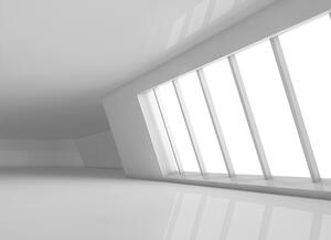 Malvis ® 3D tapeta Bílá místnost Vel. (šířka x výška): 144 x 105 cm