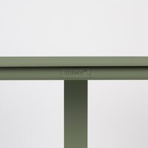 Zelený kovový zahradní bistro stůl ZUIVER VONDEL 71 x 71 cm