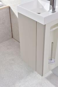 Kompaktní sada koupelnového nábytku 400 pro WC pro hosty s umyvadlem - možnost volby barvy