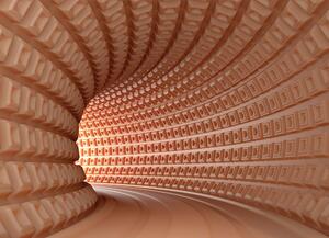 Malvis ® Tapeta 3D Abstrakt tunel Vel. (šířka x výška): 144 x 105 cm