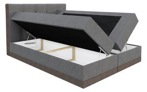 Čalouněná postel CAESAR + topper, 120x200, monolith 25099/25100
