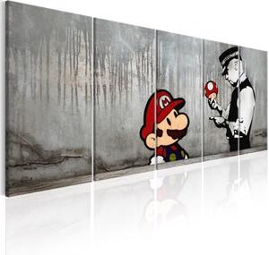 Obraz - Mario Bros on Concrete