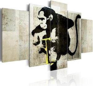 Obraz - Monkey TNT Detonator (Banksy)