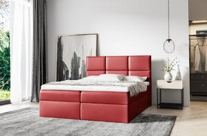Čalouněná postel boxspring IZMIR + topper, 120x200, madryt 960
