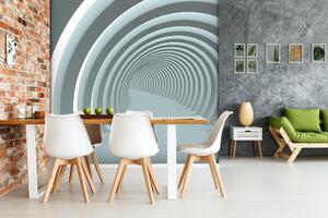 Malvis ® Tapeta Abstrakt tunel white Vel. (šířka x výška): 288 x 200 cm