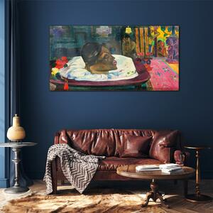 Obraz na skle Obraz na skle Abstrakce domorodců Gauguin