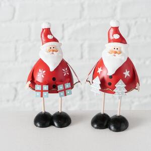 Vánoční ozdoba Santa na postavení Boltze, výška 14 cm, 2 druhy (cena za ks)