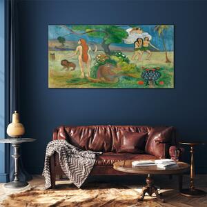 Obraz na skle Obraz na skle Le Paradis Perdu Gauguin