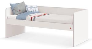 Čilek Patrová postel White Studio pro 3 děti 90x200 cm s úložným prostorem (schody)