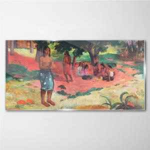 Obraz na skle Obraz na skle Zašeptala gauguinová slova
