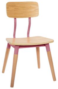 Atmosphera Dětská židle Retro růžová
