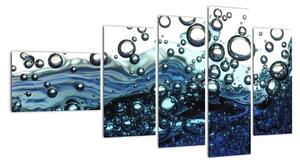 Obraz vodních bublin (110x60cm)