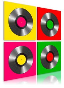 Obraz - Vinyls: Pop art