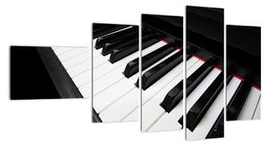 Obraz: klavír (110x60cm)