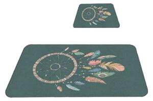 Zelené koupelnové předložky v sadě 2 ks 60x100 cm – Mila Home