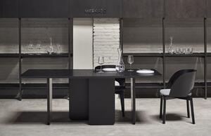 Černý jasanový jídelní stůl Teulat Arq 200 x 100 cm