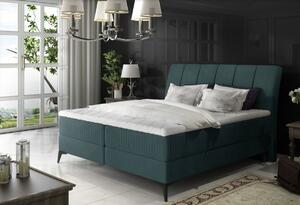 Čalouněná postel DARAPO + topper, 160x200, soft 17