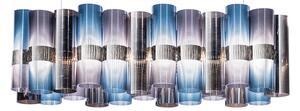Slamp La Lollo Gradient suspension linear 100, designové závěsné svítidlo, 70W LED 2700K stmívatelné, délka 93cm