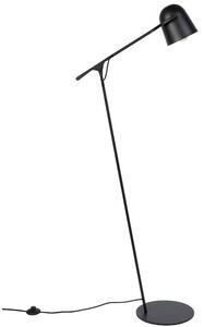 Černá kovová stojací lampa ZUIVER LAU 131 cm