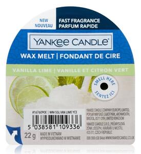 Vonný vosk do aromalampy Yankee Candle Vanilla Lime, 22g/8 hodin
