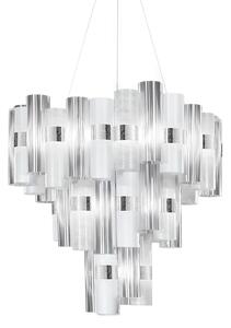 Slamp La-Lollo white suspension XL, designové závěsné svítidlo, 130W LED 2700K stmívatelné, průměr 80cm