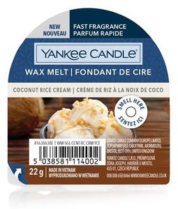 Vonný vosk do aromalampy Yankee Candle Coconut Rice Cream, 22g/8 hodin