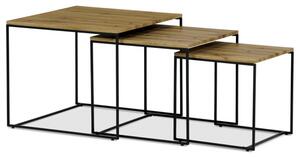 Sada 3 konferenčních stolků AF-3008 OAK