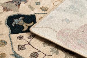 Kusový koberec vlněný Dywilan Polonia Persej krémový béžový Rozměr: 170x235 cm
