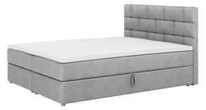 Čalouněná postel boxspring BETANIA + topper, 160x200, itaka 50