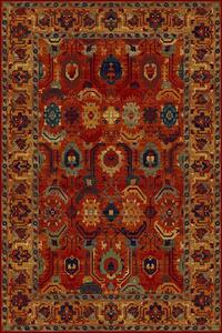 Kusový koberec vlněný Dywilan Superior Oman Rubin červený Rozměr: 200x300 cm