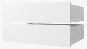 Loppi Šatní skříň Aljaška T bílá Šířka: 250 cm