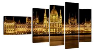 Budova parlamentu - Budapešť (110x60cm)