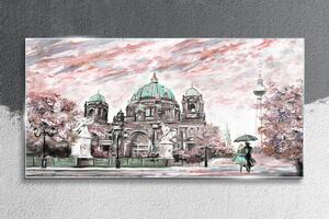 Obraz na skle Obraz na skle Moderní Berlínská katedrála