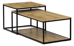 Sada 2 konferenčních stolků CT-X7123 OAK