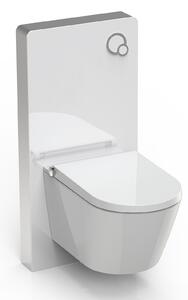 Balíček WC economy 6: základní sprchový klozet 1102 a sanitární modul 805 v bílé barvě