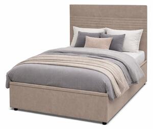 Postel Fro Line 120x200 s roštem, úložným prostorem Mono 233, béž
