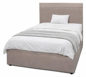 Postel Fro Pik 120x200 s roštem, úložným prostorem Mono 233, béž