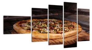 Obraz pizza - obraz do kuchyně (110x60cm)