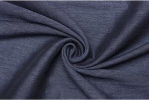 Kostýmová látka bavlna | polyester - Tmavě modrý melír