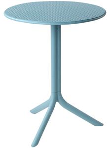 Nardi Světle modrý plastový zahradní stolek Step 60,5 cm