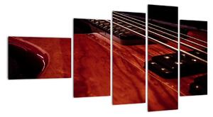 Obraz elektrické kytary (110x60cm)