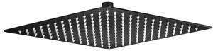 Aplomo Sprchová hlavice Floks 30x30 hranatá, black