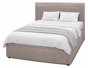 Postel Fro Pik 140x200 s roštem, úložným prostorem Mono 233, béž