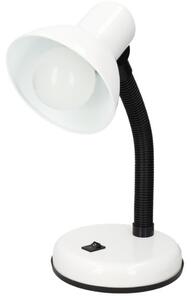 Stolní lampa na 1 žárovku E27 max 40W, bílá, Hodori, 3 roky záruka